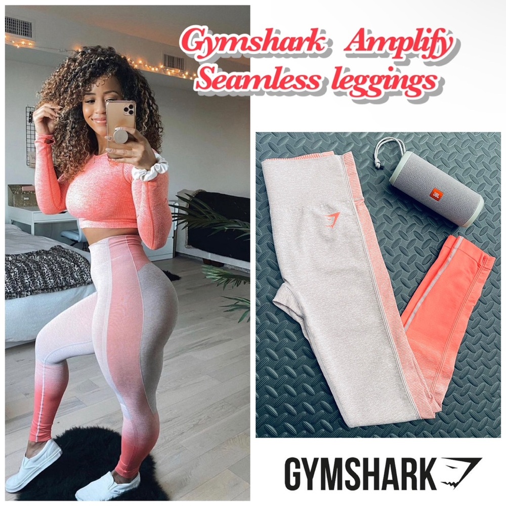 SOLD! ❌  Gymshark Women’s amplified seamless legging small